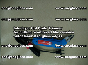 Interlayer Hot Knife Trimmer for cutting overflowed film remains of SentryGlas® safety glass interlayer (10)