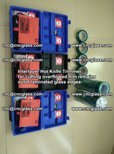 Interlayer Hot Knife Trimmer for cutting overflowed film remains of SentryGlas® safety glass interlayer (13)