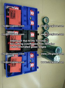 Interlayer Hot Knife Trimmer for cutting overflowed film remains of SentryGlas® safety glass interlayer (16)