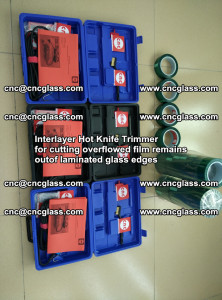 Interlayer Hot Knife Trimmer for cutting overflowed film remains of SentryGlas® safety glass interlayer (19)