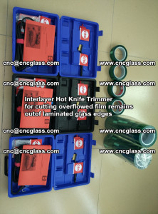 Interlayer Hot Knife Trimmer for cutting overflowed film remains of SentryGlas® safety glass interlayer (21)