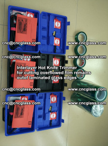 Interlayer Hot Knife Trimmer for cutting overflowed film remains of SentryGlas® safety glass interlayer (22)