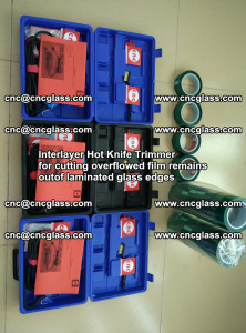 Interlayer Hot Knife Trimmer for cutting overflowed film remains of SentryGlas® safety glass interlayer (23)