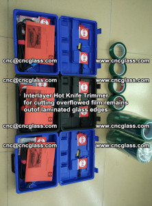 Interlayer Hot Knife Trimmer for cutting overflowed film remains of SentryGlas® safety glass interlayer (24)