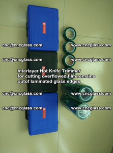 Interlayer Hot Knife Trimmer for cutting overflowed film remains of SentryGlas® safety glass interlayer (26)