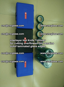 Interlayer Hot Knife Trimmer for cutting overflowed film remains of SentryGlas® safety glass interlayer (27)