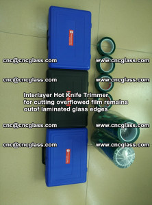 Interlayer Hot Knife Trimmer for cutting overflowed film remains of SentryGlas® safety glass interlayer (28)