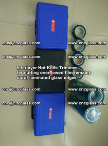 Interlayer Hot Knife Trimmer for cutting overflowed film remains of SentryGlas® safety glass interlayer (31)