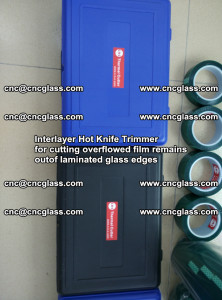 Interlayer Hot Knife Trimmer for cutting overflowed film remains of SentryGlas® safety glass interlayer (33)