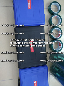 Interlayer Hot Knife Trimmer for cutting overflowed film remains of SentryGlas® safety glass interlayer (39)