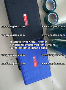 Interlayer Hot Knife Trimmer for cutting overflowed film remains of SentryGlas® safety glass interlayer (42)
