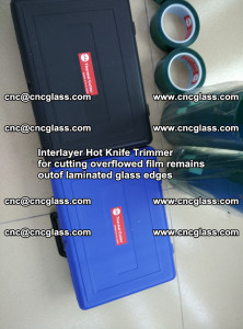 Interlayer Hot Knife Trimmer for cutting overflowed film remains of SentryGlas® safety glass interlayer (44)