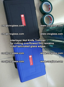 Interlayer Hot Knife Trimmer for cutting overflowed film remains of SentryGlas® safety glass interlayer (45)