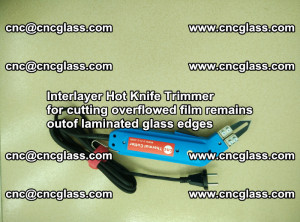 Interlayer Hot Knife Trimmer for cutting overflowed film remains of SentryGlas® safety glass interlayer (9)